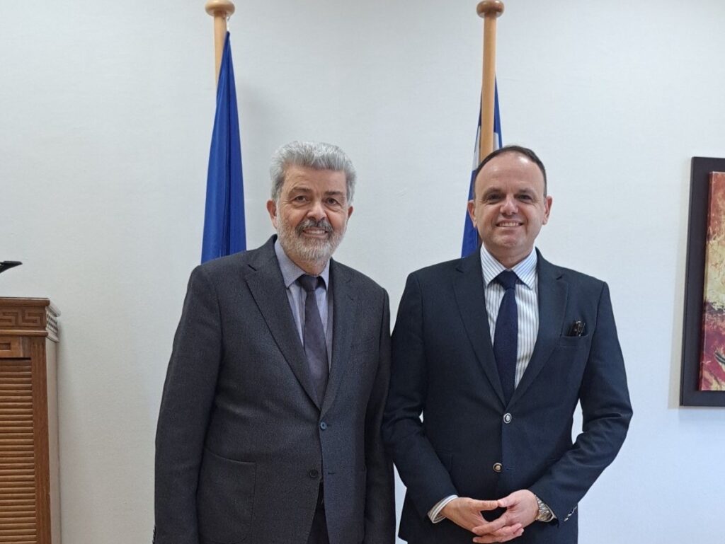 Συνάντηση του Προέδρου του Επιμελητηρίου Βοιωτίας με τον Γενικό Γραμματέα Εμπορίου